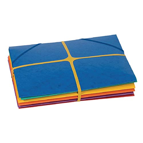 Q Connect Gummibänder/X-Band, 100 gm, 11 mm, verschiedene Farben, 100 Stück 100 x 11 mm