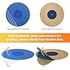 Turntable Mat Record Platter Slipmat: Acrylic Record Player Platter Vinyl Slipmat for Turntables Antistatic Tighter & Defined Bass, Blue #3