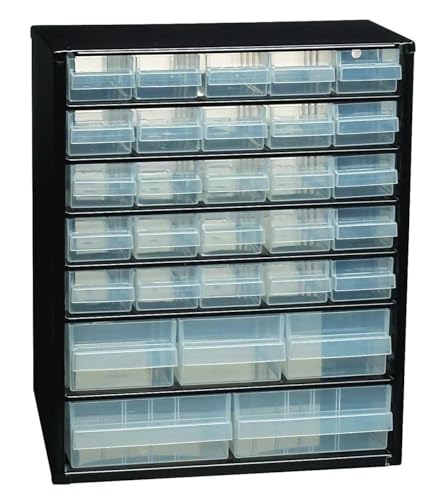 Raaco Steel Storage Cabinet, Standard 30-Drawer (C9-30) - Nuts & Bolts