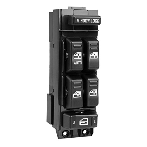 Power Master Window Switch 19259961 - Compatible with 2000 2001 2002 Chevy Silverado Avalanche Tahoe Suburban Cadillac Escalade GMC Sierra Yukon XL Denali