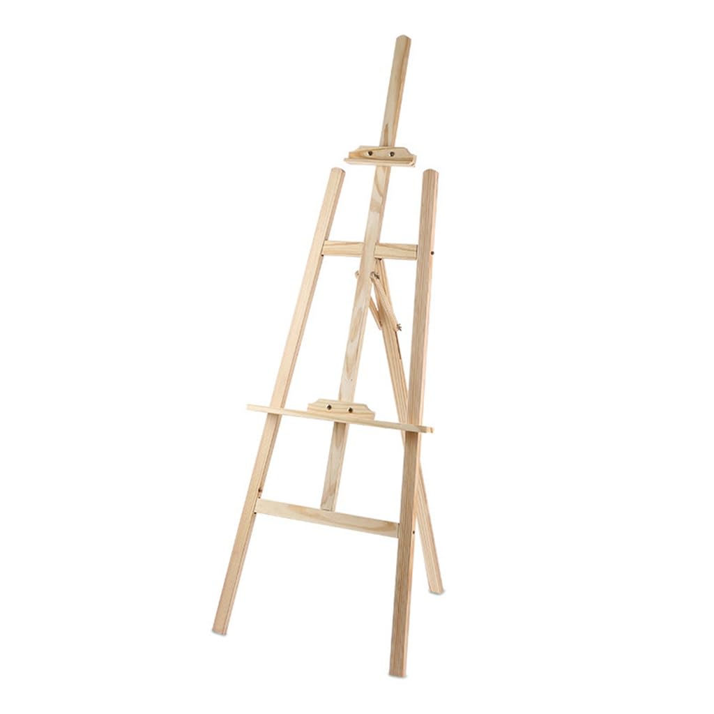 Solid Wood Easel Studio Sketch Wooden Easel Advertising Display Stand