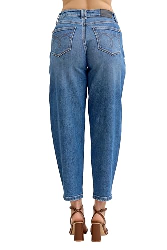 Judy Blue Womens Jeans - High Waisted Soft Barrel Stitch Thru Pocket2
