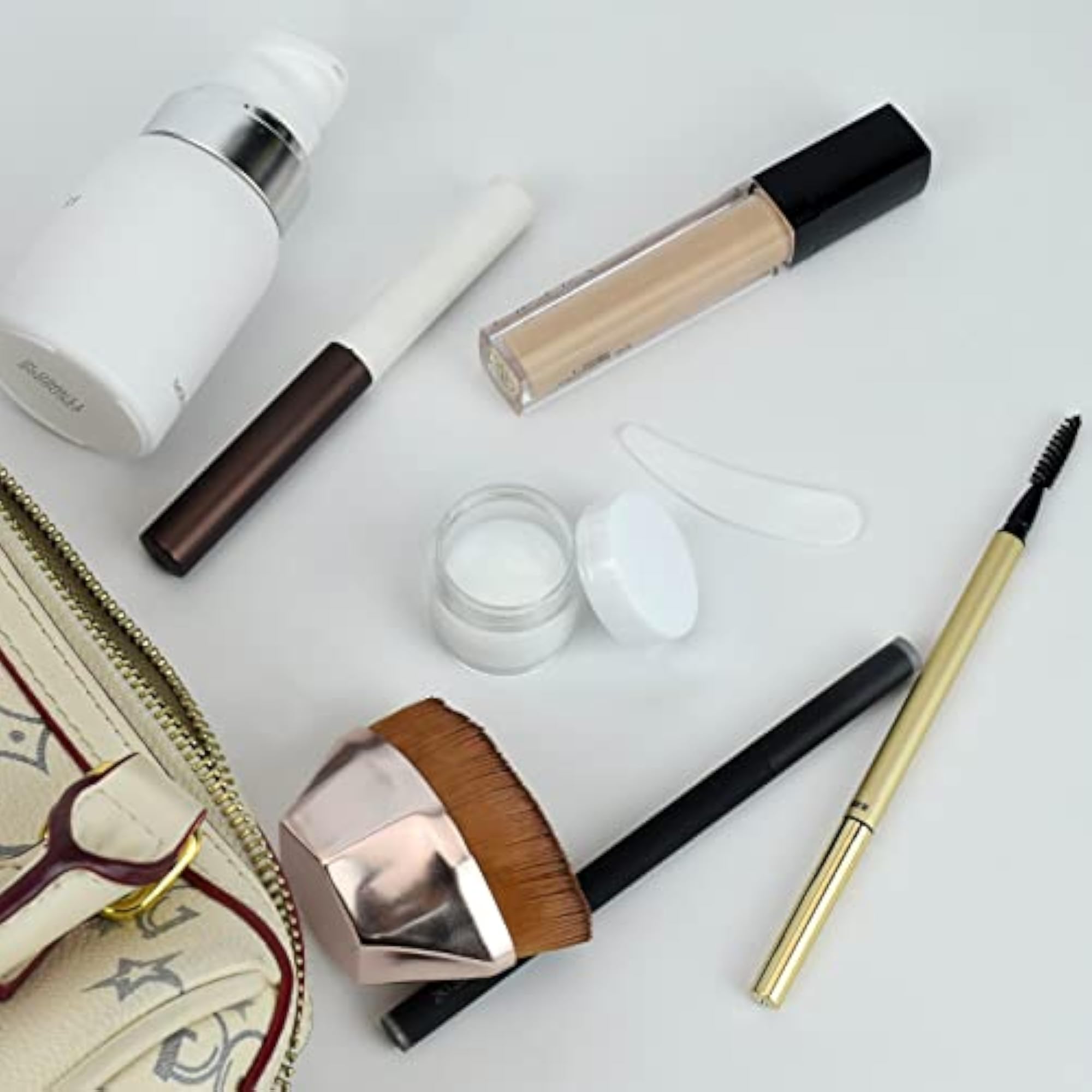 12 Pcs Empty Cosmetic Jars with Spatula for Travel