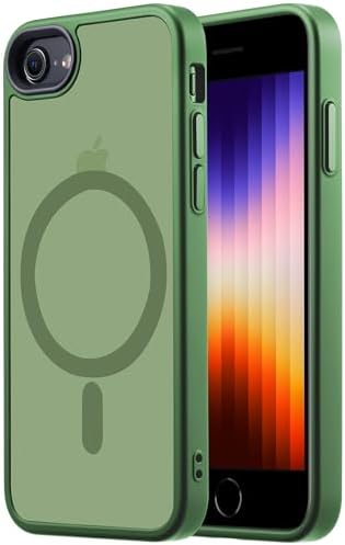 Tigowos for iPhone SE Case 2022/2020/iPhone 8 Phone Case, Green
