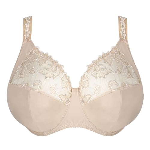 Prima Donna Deauville - Sujetador con aros para mujer, ideal para tallas grandes, con encaje, Marca: Caffé., 80 cm