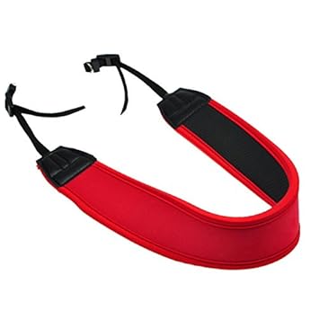 Nema Red Neoprene Shoulder Neck Strap/Belt