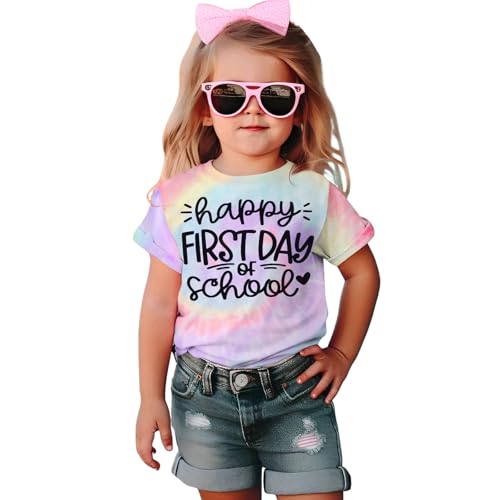 T-shirt Happy First Day of School : capturez la magie de son premier jour d'école en couleur