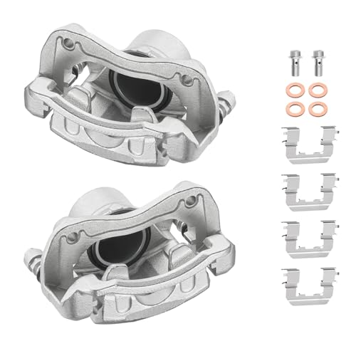 Image of BDFHYK 581803XA00 581903XA10 Front Disc Brake Caliper Assembly Compatible with Hyundai Elantra 2011 2012 2013 2014 2015 2016, for Elantra Coupe 2013 2014, 1.8L 2.0L I4 GAS 2pcs