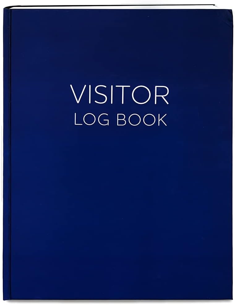BookFactory Visitor Log Book/Visitor Register/Visitor Sign