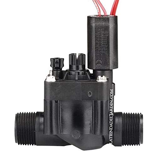 Suinga - Elettrovalvola di irrigazione 1" 24 V PGV-101 mm Hunter filetto maschio con regolatore di flusso