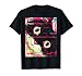 Psychedelic Trippy Glitch Cat | 80s 90s Vaporwave Synthwave T-Shirt