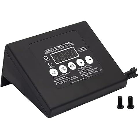 folosem 990050048 Digital Control Panel Kit,with LED Digital Display Top Controller Fits Compatible with Masterbuilt MB ESQ30B, ESQ30S, 20070106, 20070206, 20072010, 20070910 Electric Cover