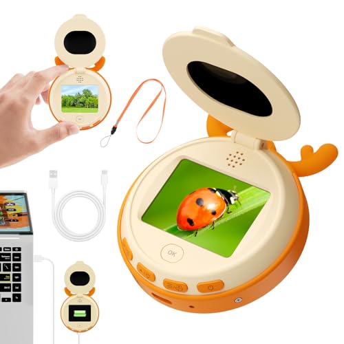 Microscopio Digital de 2 Pulgadas de WADEO, Microscopio portátil Manual, Mini microscopio Digital con grabación de Fotos y vídeos
