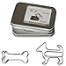 HiQin Paper Clips Bookmarks Dog Loves Bone (Value 2 Boxes) - Cute Office Supplies for Daily Planner or Party Cards - Gifts Idea