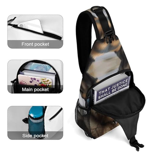 Bolso Sling Crossbody Casual Deportivo para Viaje miniatura 4