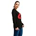 MAGICMK Woman’s Sweatershirt Lips Print Causal Blouse Off The Shoulder Long Sleeve Loose Slouchy Pullover Plus Size Tops…