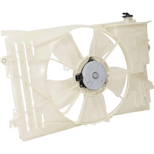 Evan Fischer Radiator Cooling Fan Compatible With 2003-2008 Toyota Corolla & 2003-2008 Toyota Matrix Partslink To3115125 #TOP2