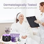 BLITZWAX Brazilian and Bikini Waxing Kit for Women, Hard Wax Warmer for Face, Legs and Body, At Home Hair Removal Kit, Beginner Friendly, Digital Fast Heating, 51 Wax Items - Image 3