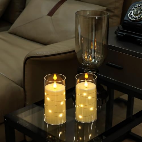Aignis AK31295 Ivory White Flickering Flameless Candles thumb #1