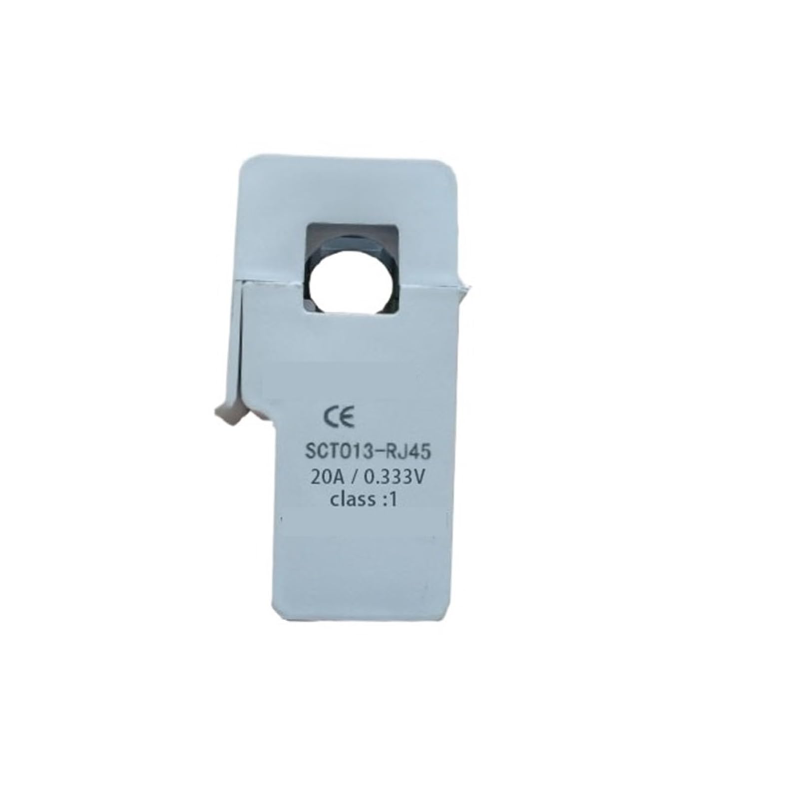 MBPAIHOP SCT013-RJ45 Input 5A 10A 15A 20A 25A 30A 50A 60A 100A Output 1V Current Sensor Transformer(50A-1V Accuracy 1)