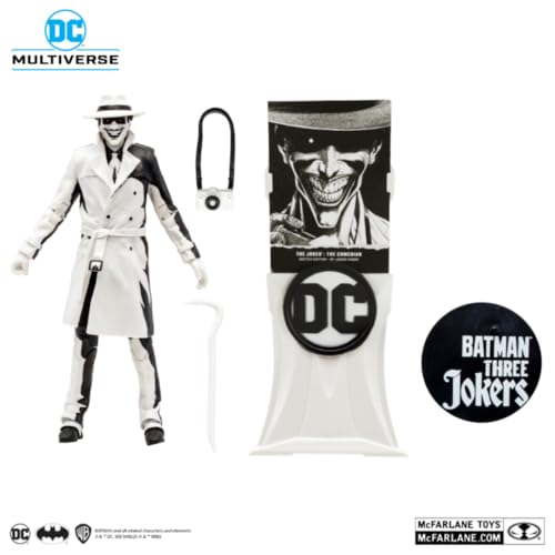 McFarlane Toys DC Multiverse The Joker Designed by Jason Fabok Sketch Edition Gold Label 7in Action Figure with Ultra Articulation - Image 3