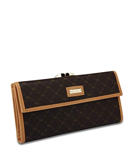 Signature Brown Continental Clasp Wallet