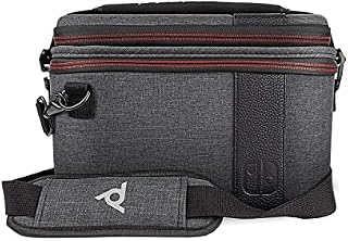PDP Gaming Pull-N-Go Travel Case | Elite Edition | 2-in-1 with Removable Compartments: Grey - Nintendo Switch