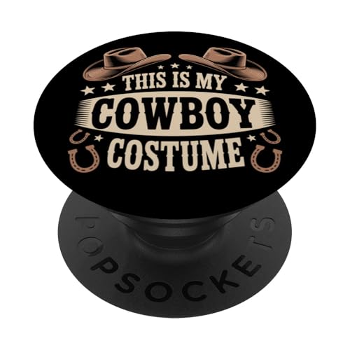 Disfraz de Vaquera de This Is My Cowboy, Western Country Rodeo PopSockets PopGrip Adhesivo