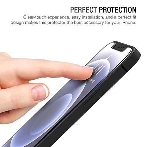Xdesign Compatible With Iphone 12 Screen Protector, Iphone 12 Pro Screen Protector - 3 Pack Tempered Glass Film For Iphone Xr / 11/12 / 12 Pro 6.1 Inch 9H Hardness/Installation Tray/Case Friendly #TOP3