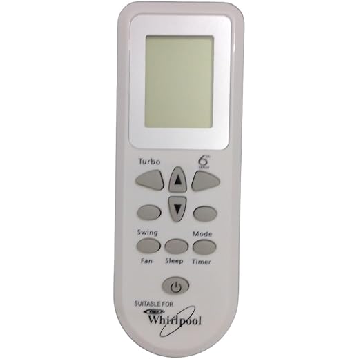 AMAZOR Ac Remote Control Compatible For Whirlpool Ac Remote