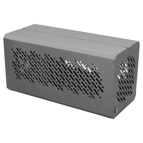 Marco de Gabinete de Computadora Avanzado de Metal para ATX37CM SFX27CM Puede Instalar 3 Ventiladores de 12CM para Tarjeta Gráfica 370mm/270mm miniatura 1