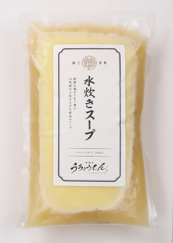 水炊きうちょうてん 水炊きスープセット(3〜4人前)600ml×4|思わず唸る黄金スープ|ギフト対応 北九州 お歳暮 お中元 鍋