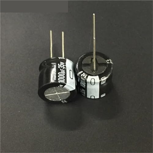 Condensateur électrolytique aluminium 35V 1000uF 18x16mm faible ESR pour filtrage alimentation