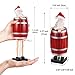Captain Funny Wooden Barrel Cigarette Dispenser and Up Holder - Funny Prank Toy Smoking (Santa Claus)