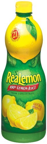 ReaLemon 100% From Concentrate Lemon Juice 32 oz (Pack of 12)