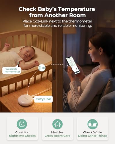 Image of Momcozy CozyLink for Wearable Digital Thermometer, Accessory Only