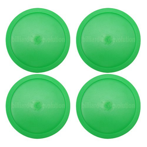 Billiard Evolution4 Large, Green Round Air Hockey Pucks