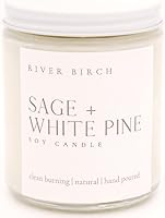 Vista 49 de River Birch Candles - Vela perfumada de almendra + miel, velas de soja de alta calidad, totalmente naturales, no tóxicas, 8.5 onzas, 40 horas