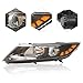 CreoCast Headlight for KIA Optima 2011 2012 2013, Headlamp Left Driver Side Headlamp OE Replacement Halogen Headlights Assembly H7 H1 Bulbs 921012T121 - Left (Driver Side Headlight)