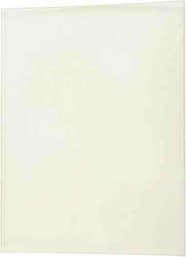 Ejoyous Almohadilla de perforación de cuero para manualidades, material de poliuretano, 7.87 x 5.91 x 0.31 pulgadas, blanco, rectangular, absorbe