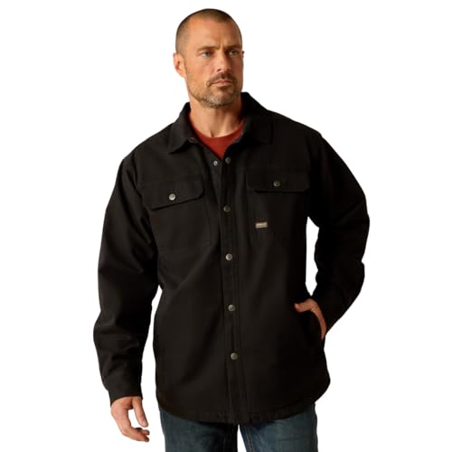 Ariat Men Rebar Canvas Shirt Jacket