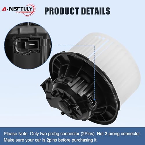 Image of AC Blower Motor Fan for 2011 2012 2013 2014 Hyundai Sonata GLS Limited SE | Fits for 2011-2014 Hyundai Sonata, 2011 Kia Optima, Front HVAC Heater Blower Motor, 97113-3S000, 971133S000, 700263, PM9385