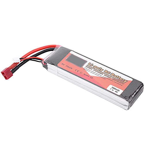 RC-Lipo-AkkuRC-LiPo-AkkuLiPo-Akku 7,4 V, 2s 7,4 V RC-LiPo-Akku Wiederaufladbarer LiPo-Akku 2s LiPo-Akku 5000 mAhFern- und App-gesteuerte Fahrzeugbatterien (7,4V 5000mAh 40C