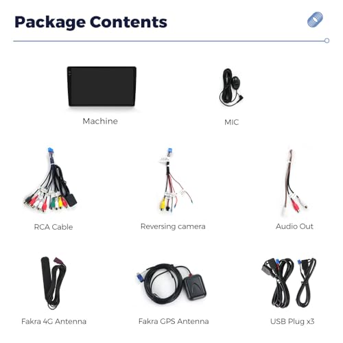 Image of MekedeTech Mekede DUDUAUTO 2K 2000X1200 9.5 inch IPS Touch Screen Car Radio Stereo Intelligent Navigation Head Unit Dash Kit,8G RAM 128G ROM