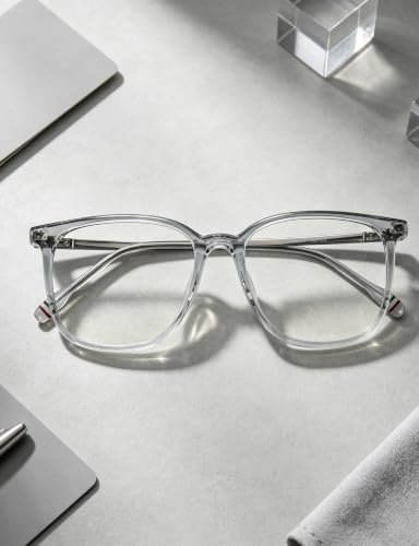 Image of GUDVUE Blue Light Blocking Glasses for Woman /Women Metal Lightweight | Computer Glasses Woman with Clear Lens and Anti Glare, Reduce Digital Eye Strain