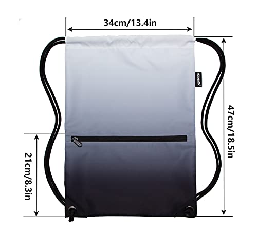 Image of HOLYLUCK Drawstring Backpack Bag Sport Gym Sackpack