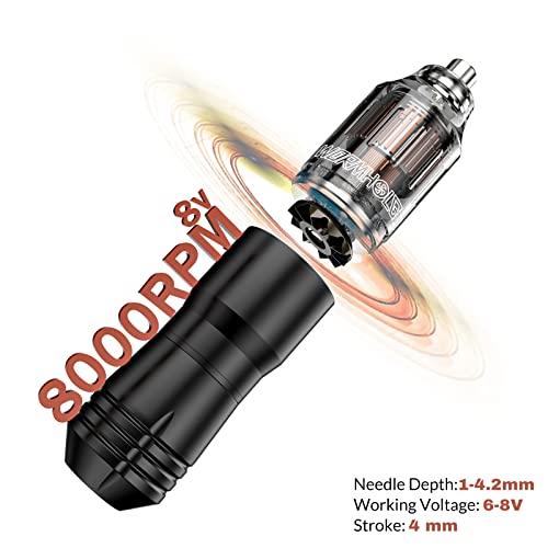 Wormhole Tattoo WTK162-US Tattoo Kit Wormhole Rotary Tattoo Machine Kit thumb #2