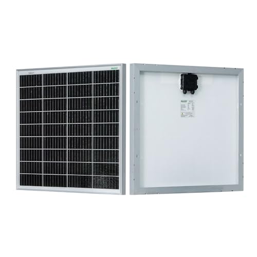 Image of WAAREE 100 Watt 12V Mono PERC Solar Panel || Pack of 1 || High Efficiency Rooftop Solar Module | 25-Year Performance Warranty | Durable & Weather-Resistant | Best for Home & Off-Grid Systems |
