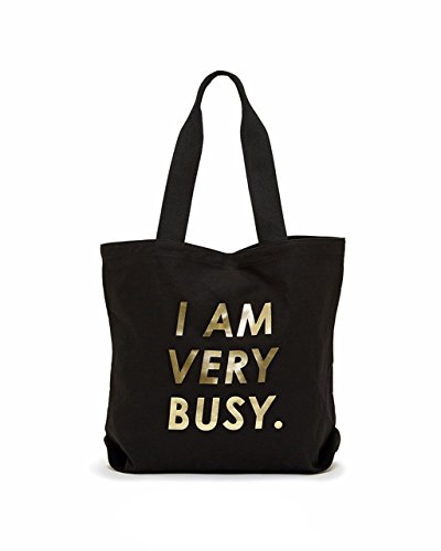 ban.do I Am Very Busy Canvas Tote Bag
