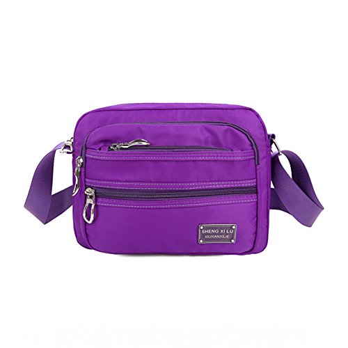 Sac nylon femme mode de sport tissu occasionnel pour sorties urbaines